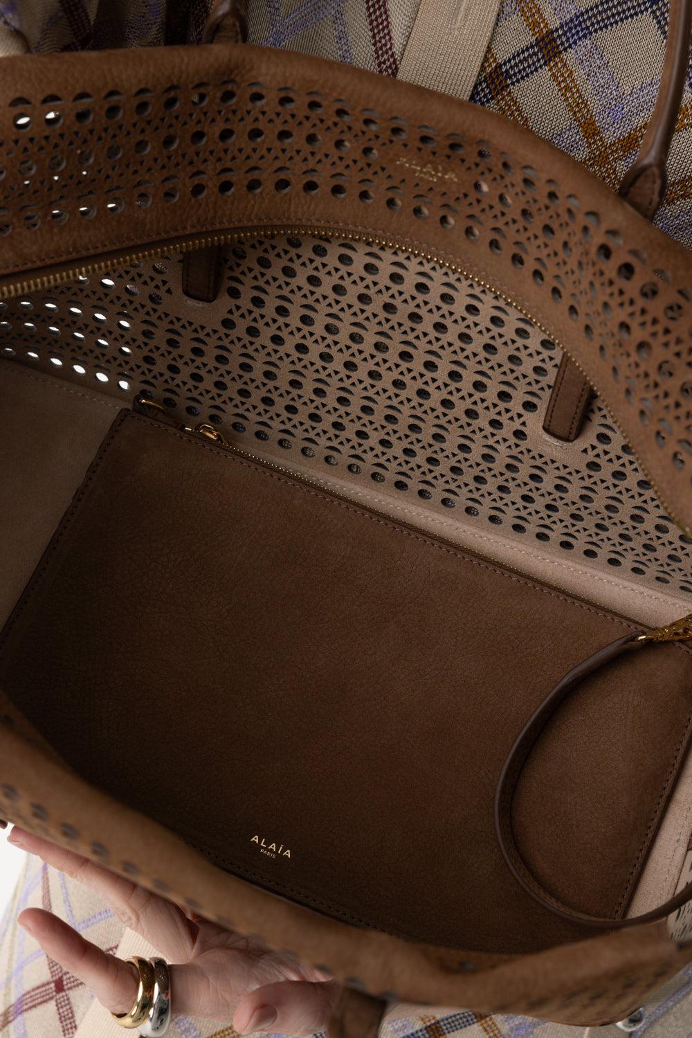 Neo Mina 32 - Terre D'Ombre-TERRD'OM-O/S-HANDBAGTOTES-ALAÏA