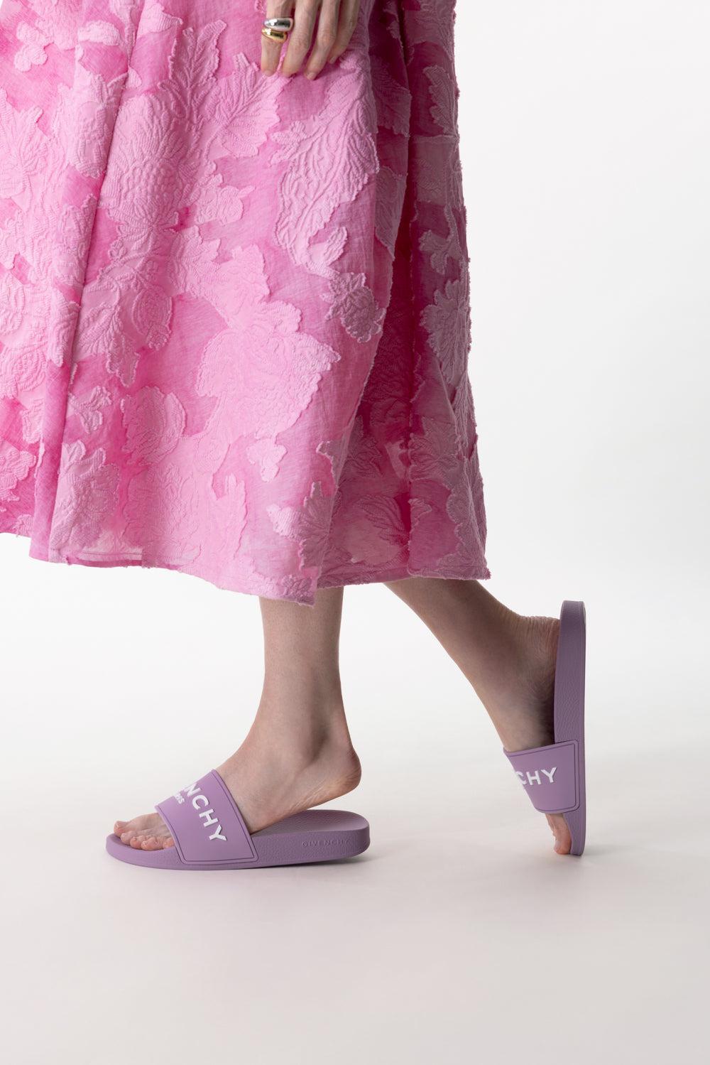 Flat Slides - Orchid Purple-ORCHID PURPLE-36-SHOEFLAT SHOE-GIVENCHY