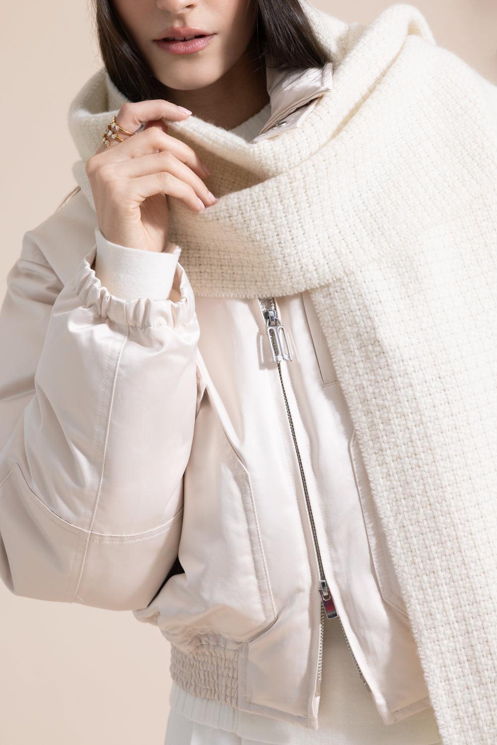 Padded Bomber Jacket-PINK-2-CLOTHINGJACKETCASUAL-VICTORIA BECKHAM