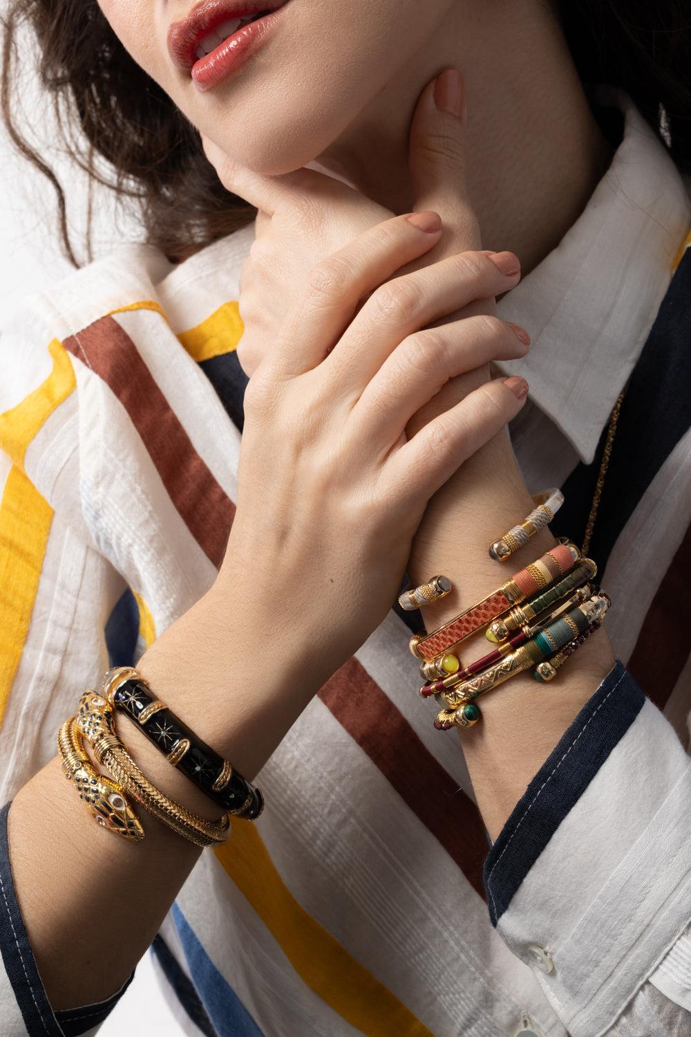 Massai Bis Bracelet-ORANGE-JEWELRYBOUTIQUEBRACELET O-GAS BIJOUX