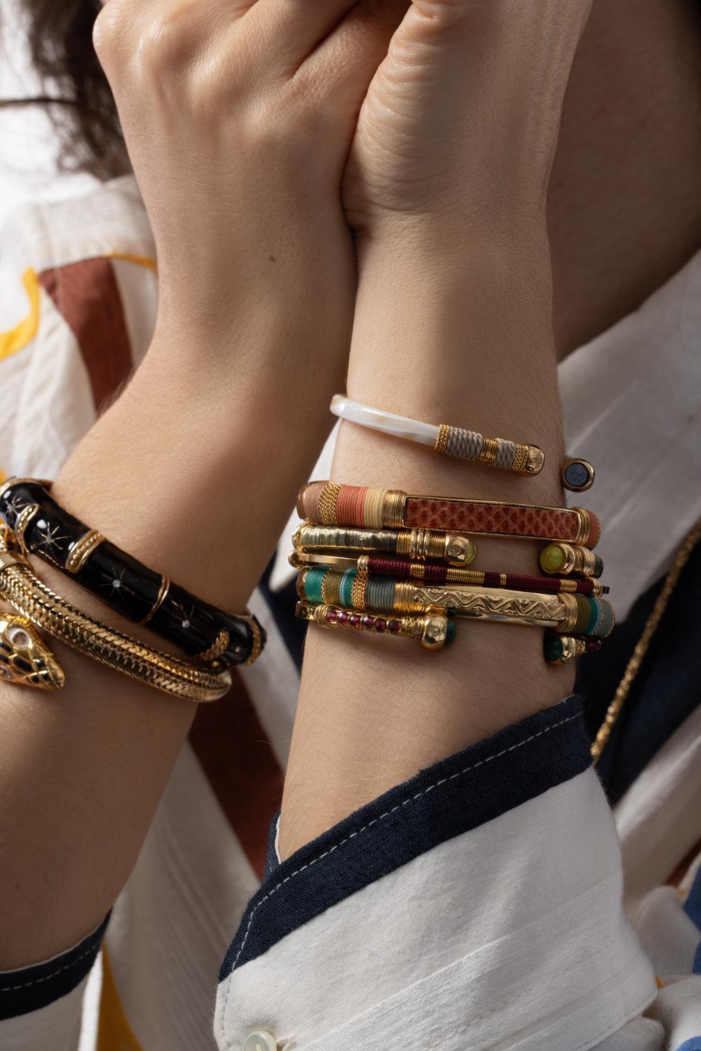Massai Bis Bracelet-ORANGE-JEWELRYBOUTIQUEBRACELET O-GAS BIJOUX
