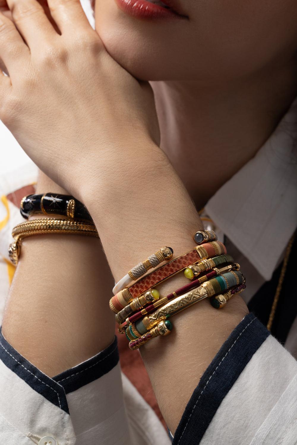 Massai Bis Bracelet-ORANGE-JEWELRYBOUTIQUEBRACELET O-GAS BIJOUX