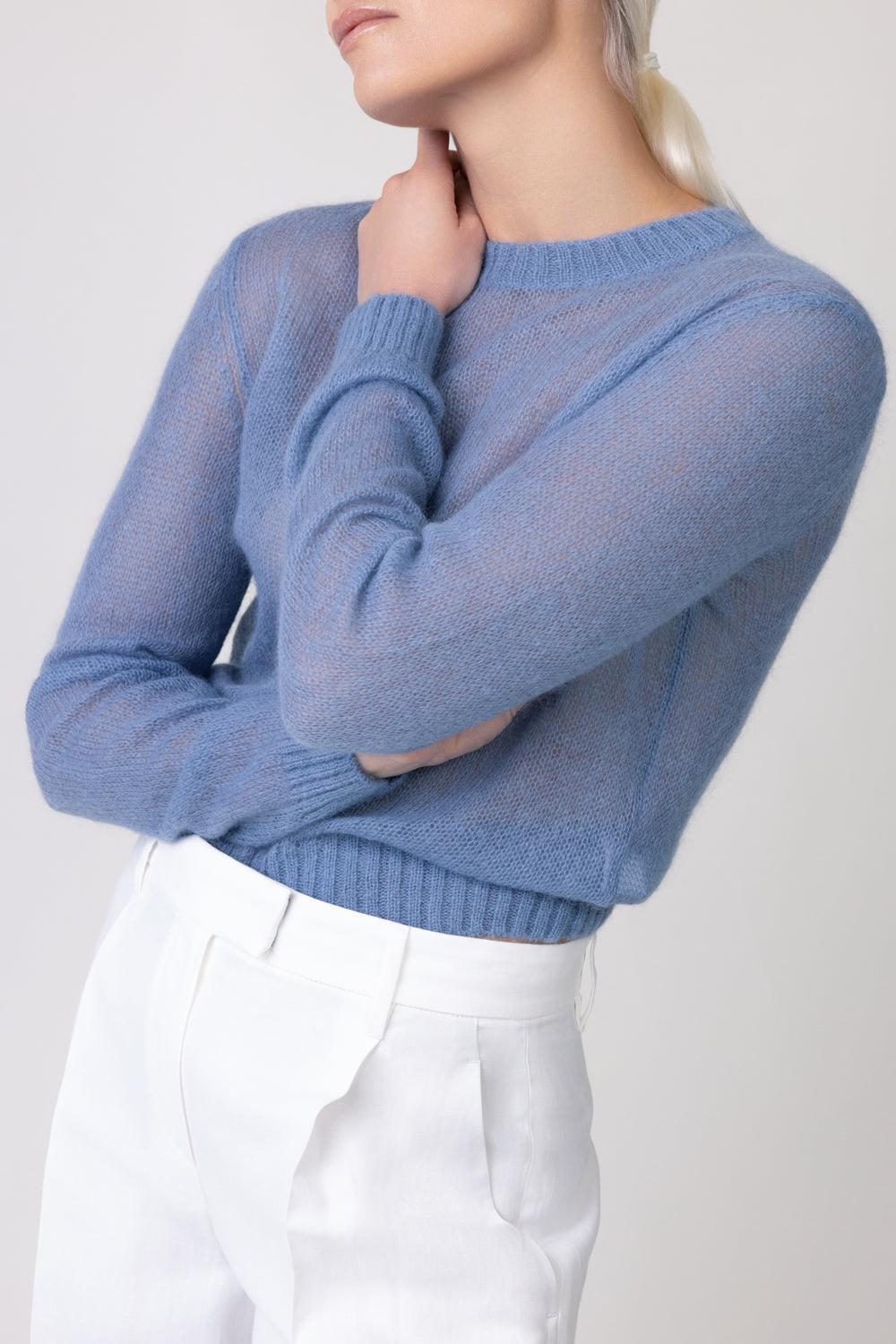 Crewneck Sweater - Avio-AVIO-XS-CLOTHINGTOPKNITS-BRUNELLO CUCINELLI