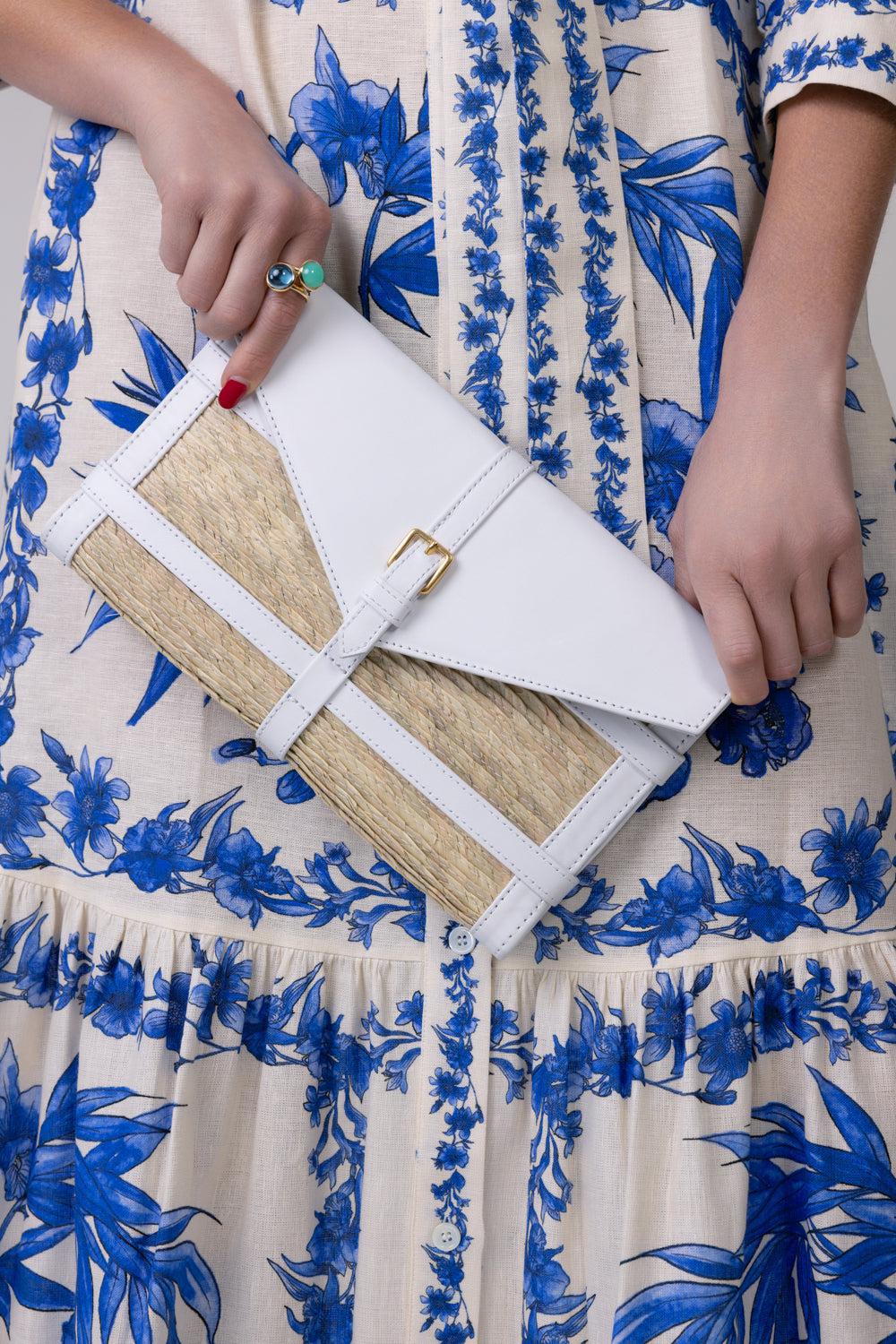 Watermill Envelope Clutch-NAT/WHT-O/S-HANDBAGCLUTCHES-ALTUZARRA