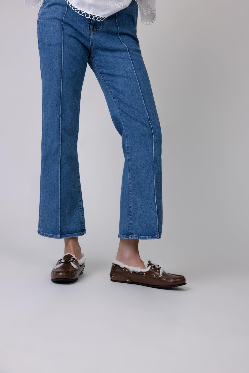 On Deck Boat Shoe-HAZELNUT-37-SHOEFLAT SHOE-DOROTHEE SCHUMACHER