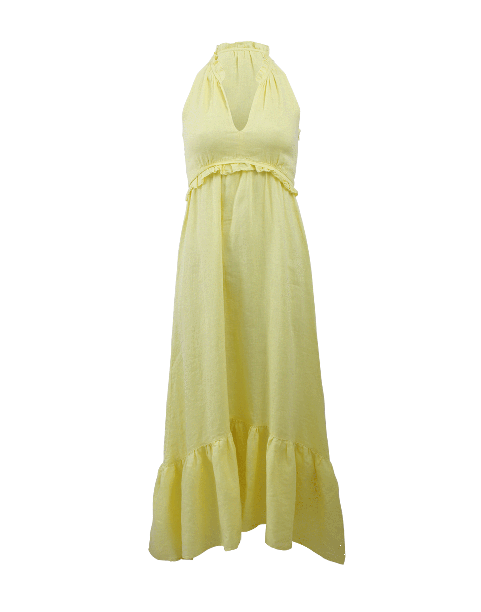 120% LINO-Ruffle Detail Maxi Dress-
