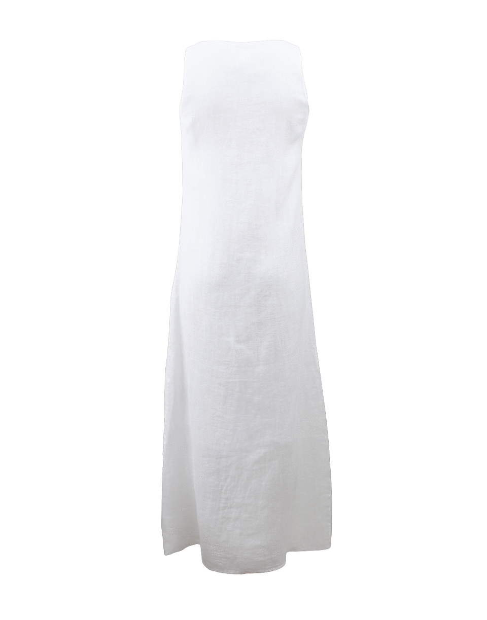 120% LINO-V-Neck Maxi Dress-