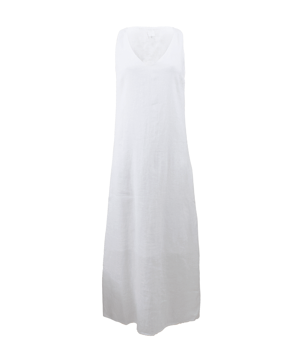 120% LINO-V-Neck Maxi Dress-