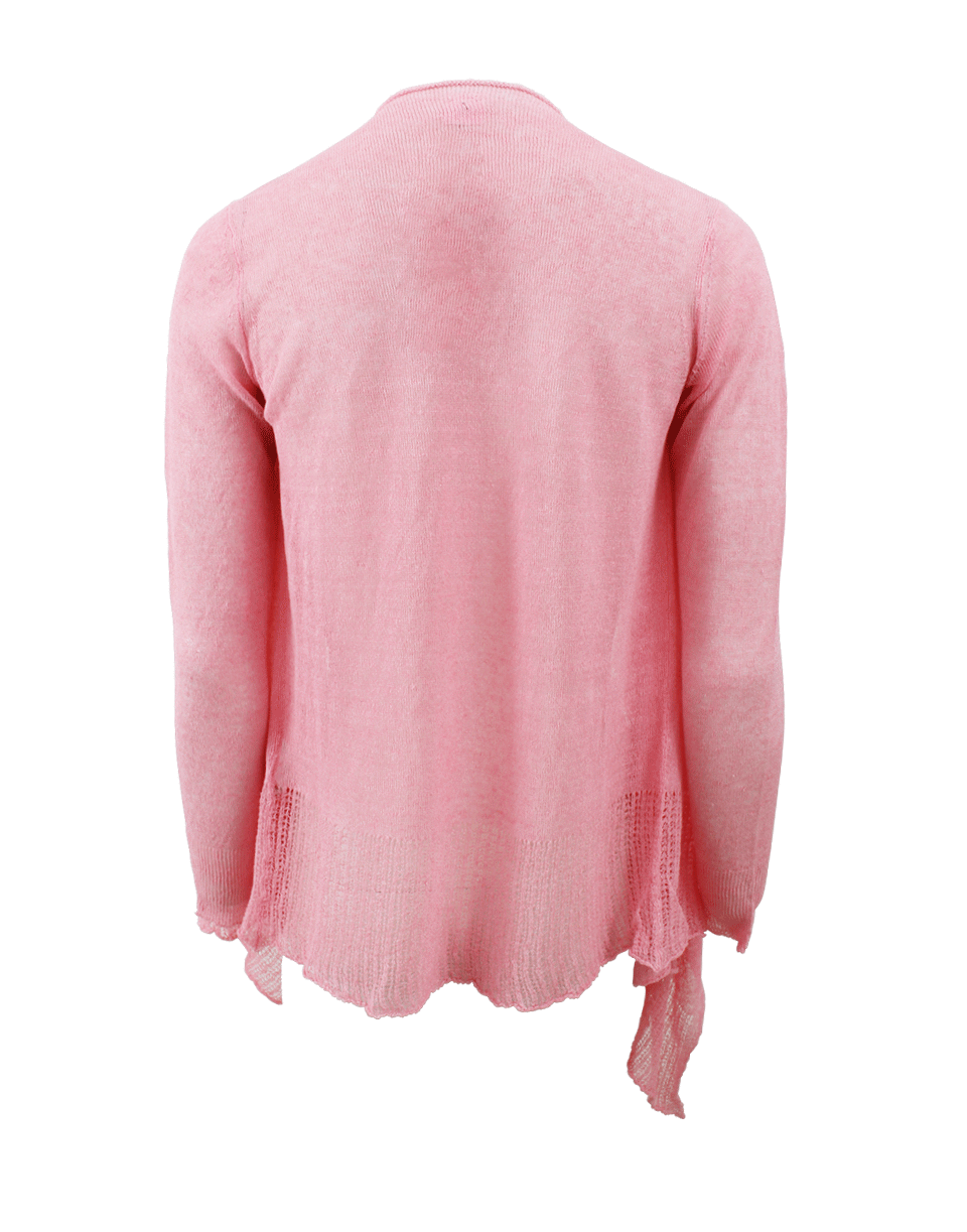 120% LINO-Linen Gauze Cardigan-
