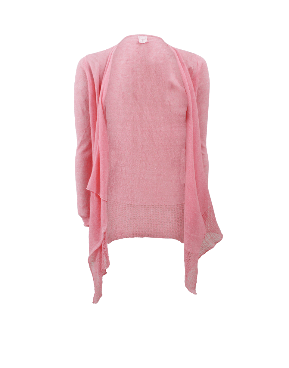 120% LINO-Linen Gauze Cardigan-