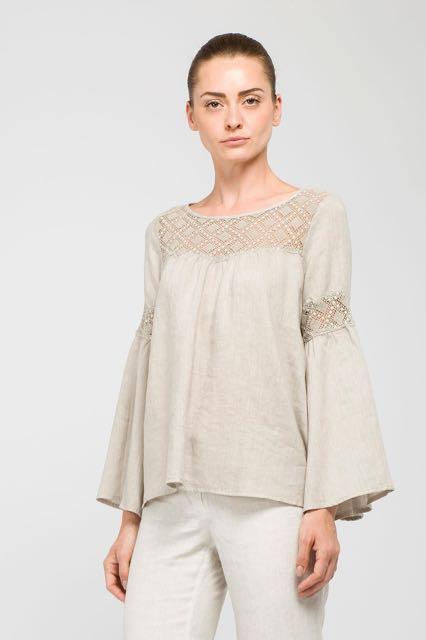 120% LINO-Diamond Lace Top-