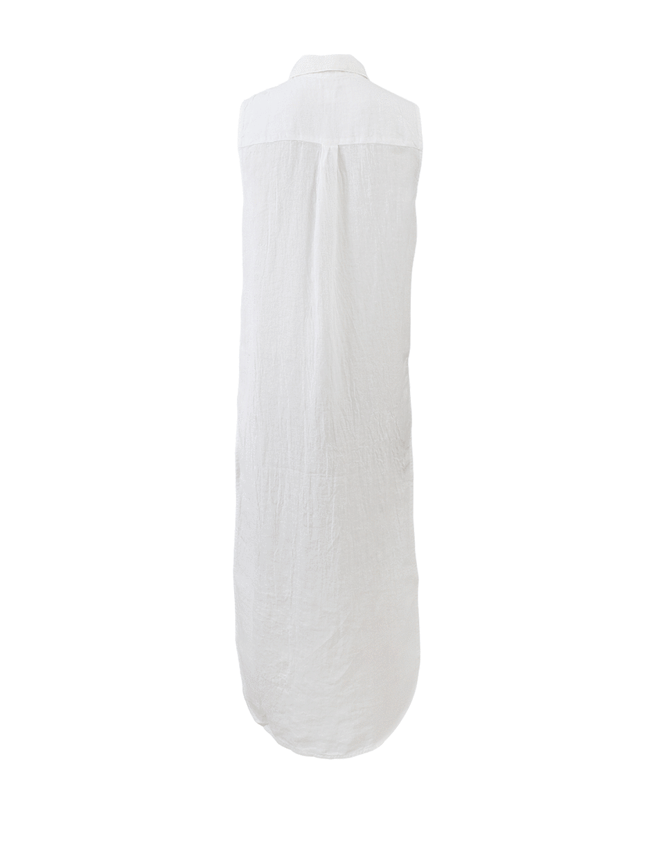 120% LINO-Embroidered Tie Side Top-
