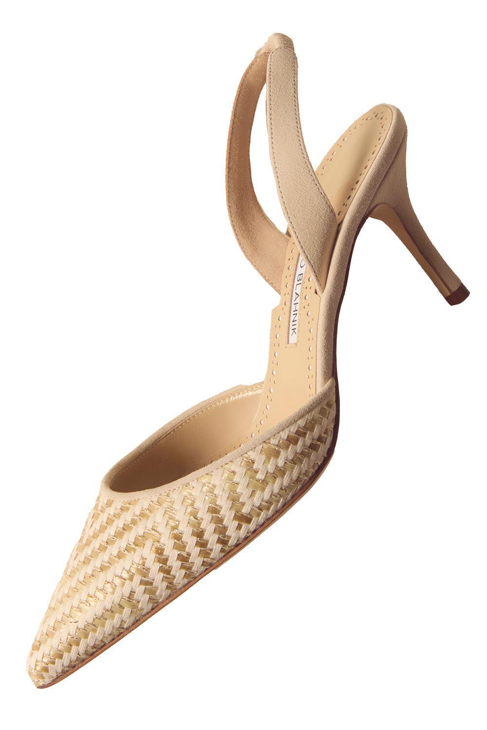 Carolyne Pump 70 - Yellow Cream-CREAM-36-SHOEPUMP-MANOLO BLAHNIK