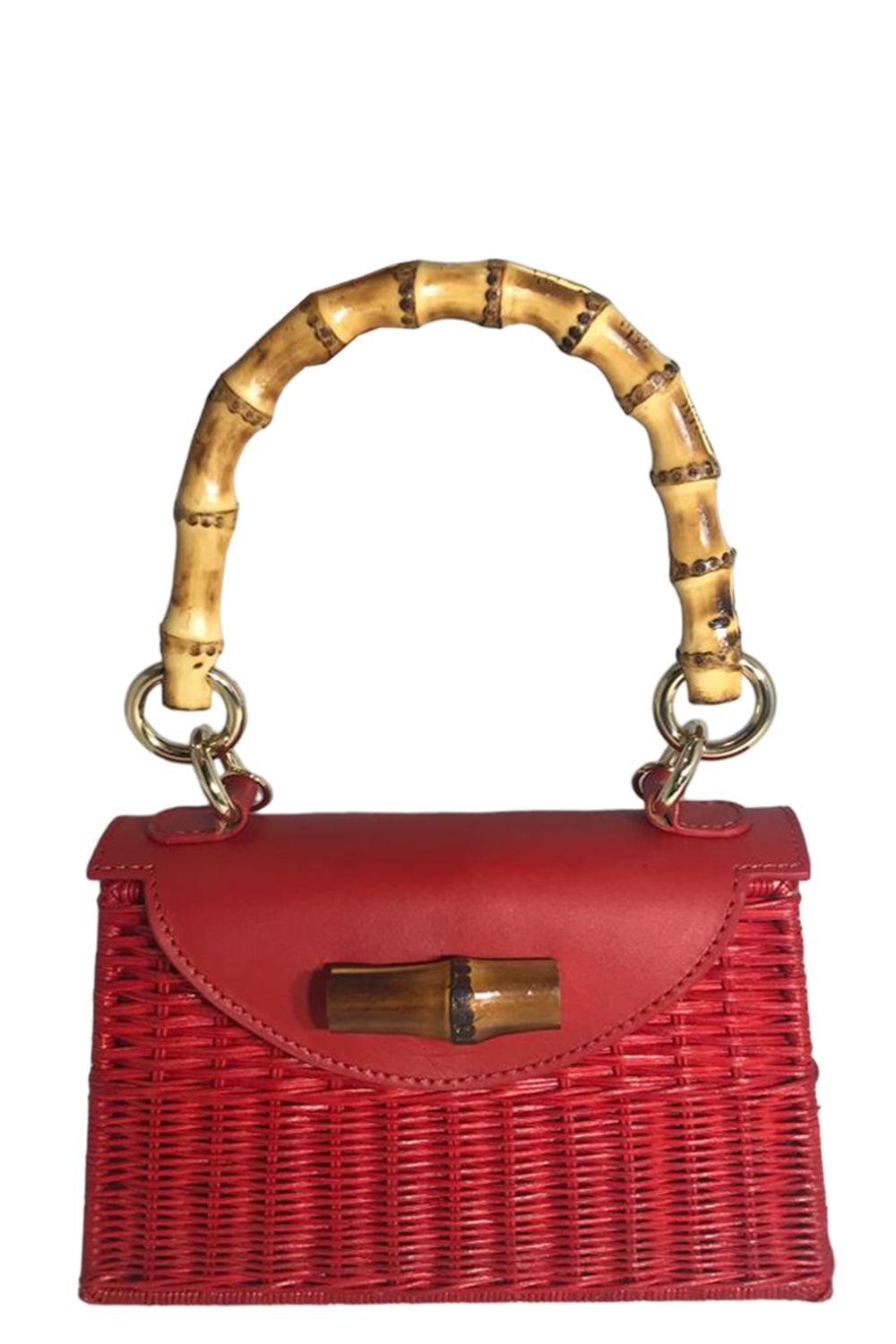 ABIGAIL HANDBAG - RED-RED-O/S-HANDBAGTOP HANDLE-SERPUI