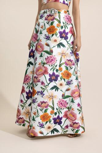 Bellamy Skirt - Botanica-FLORAL-2-CLOTHINGSKIRTMAXI-BORGO DE NOR