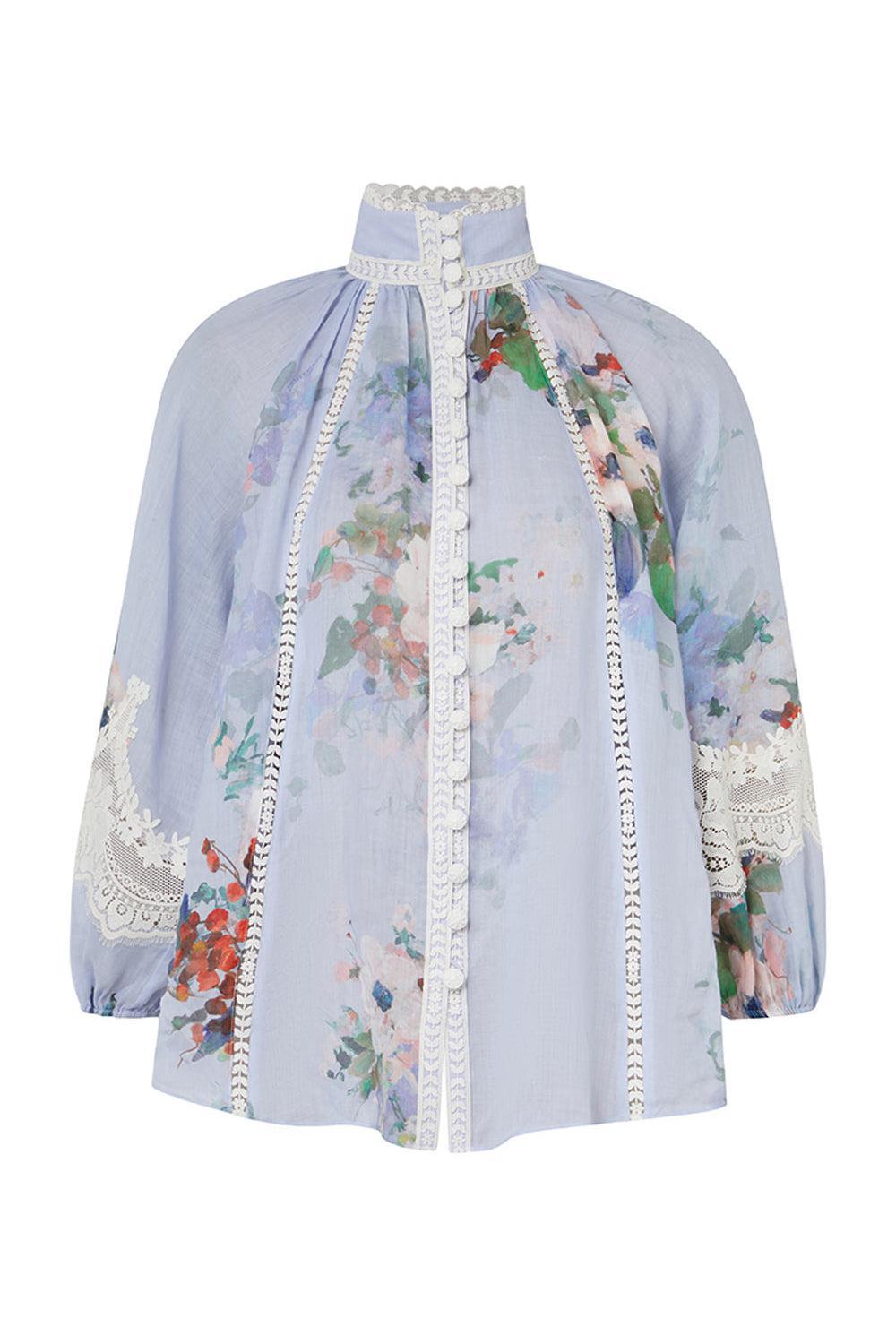 Everly Blouse-LTBLWCFL-0-CLOTHINGTOPBLOUSE-ZIMMERMANN