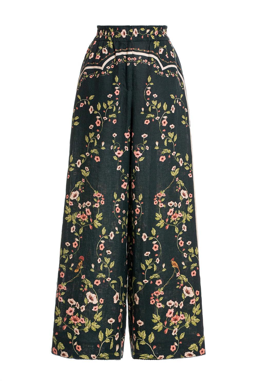 Tota Mosquetero Pant-MULTI-S-CLOTHINGPANTWIDE LEG-AGUA BY AGUA BENDITA