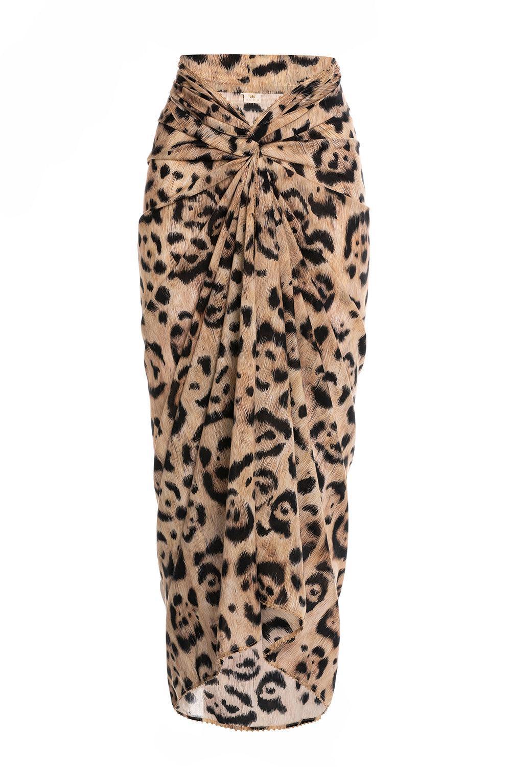 Lavanda Jaguar Pareo-MULTI-O/S-CLOTHINGSWIM-AGUA BY AGUA BENDITA