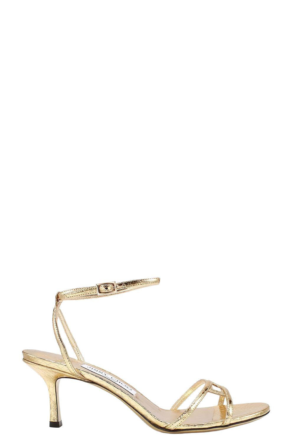 1998 Leo Sandal-GOLD-36.5-SHOESANDAL-JIMMY CHOO