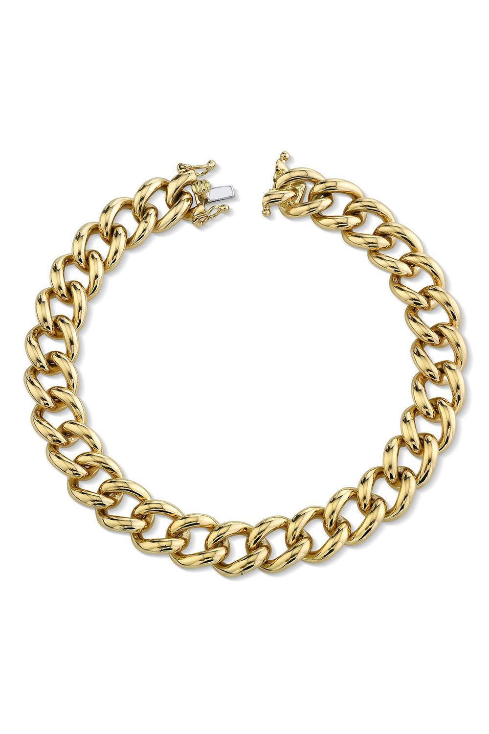 Naples Chain Link Bracelet-YELLOW GOLD-6.5-JEWELRYFINE JEWELBRACELET O-ANITA KO