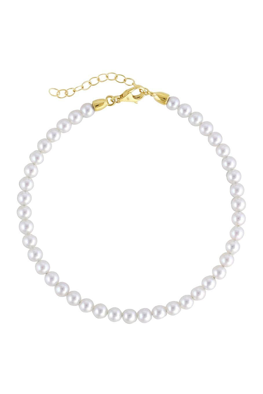 Baby Ayoka Pearl Bracelet- Yellow Gold-WHITE GOLD-JEWELRYFINE JEWELBRACELET O-BAGGINS