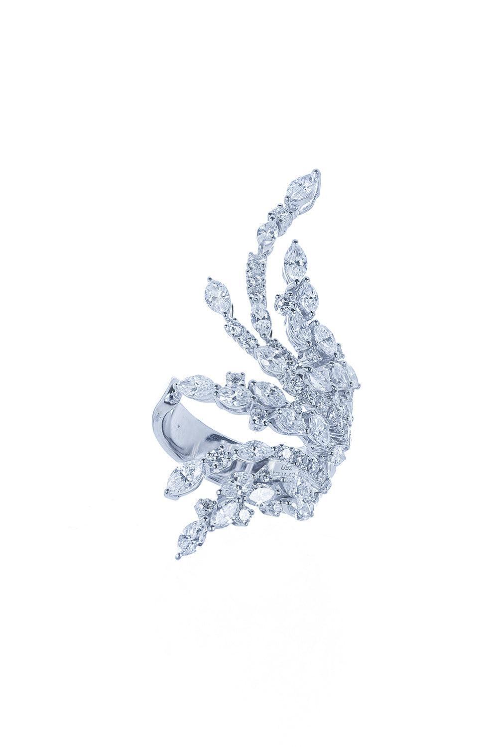 Y-Not Stackable Ring-WHITE GOLD-6.5-JEWELRYFINE JEWELRING-YEPREM JEWELLERY