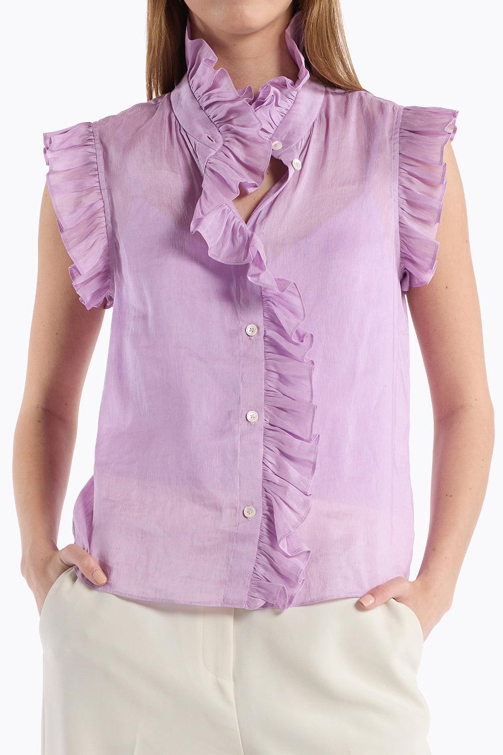 Marfa Top - Lilac-PURPLE-XS-CLOTHINGTOPBLOUSE-CHRISTY LYNN