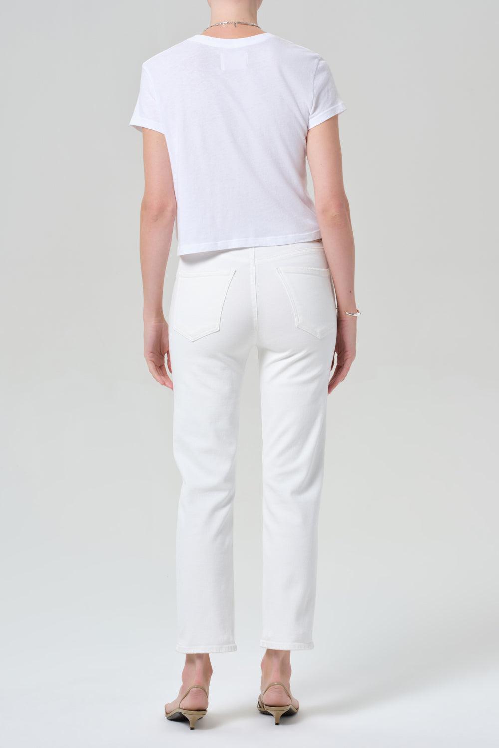 Caia Straight Pant - White-WHITE-24-CLOTHINGPANTDENIM-CITIZENS of HUMANITY