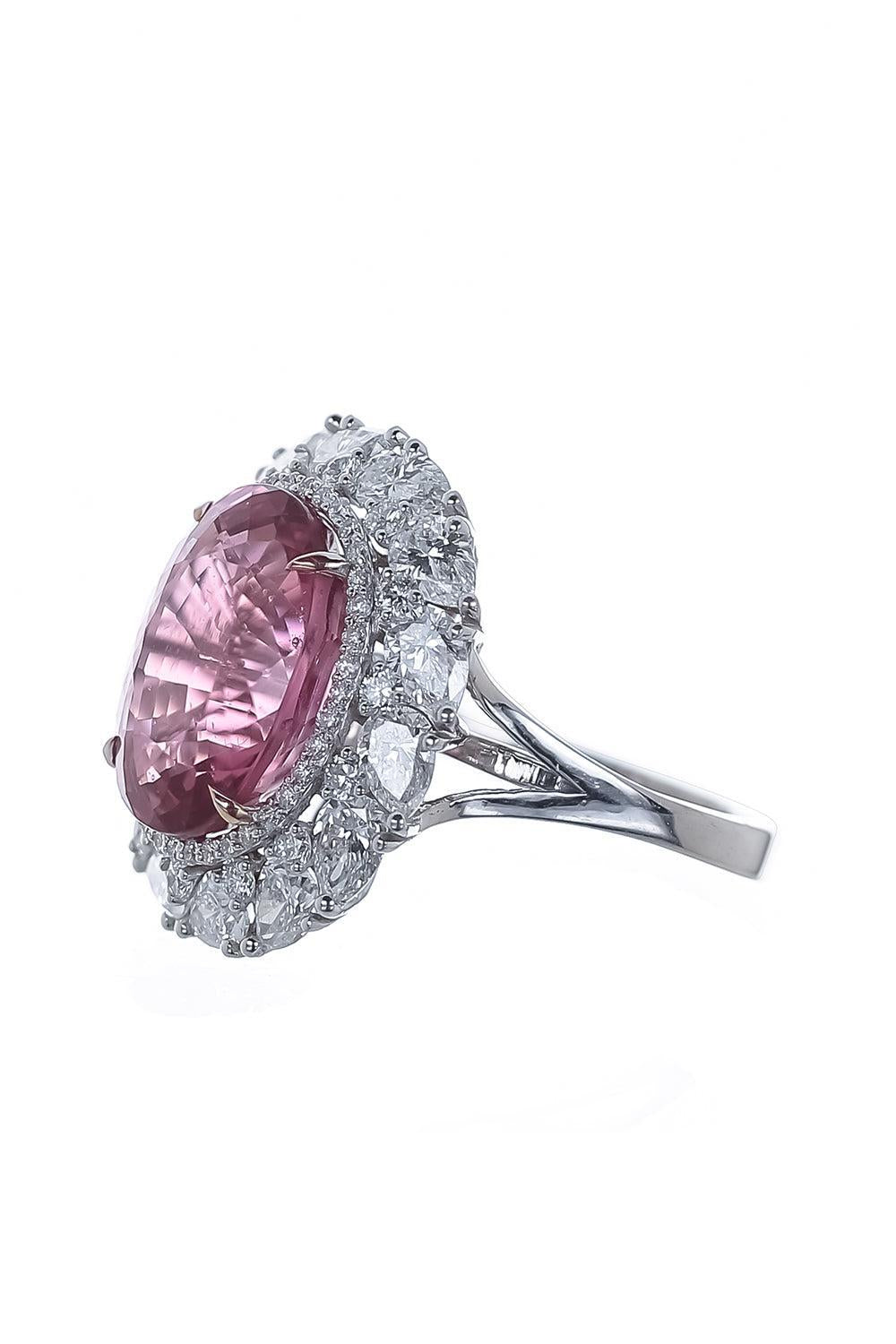 Spinel Diamond Ring-WHITE GOLD-6.5-JEWELRYFINE JEWELRING-ALEXANDER LAUT
