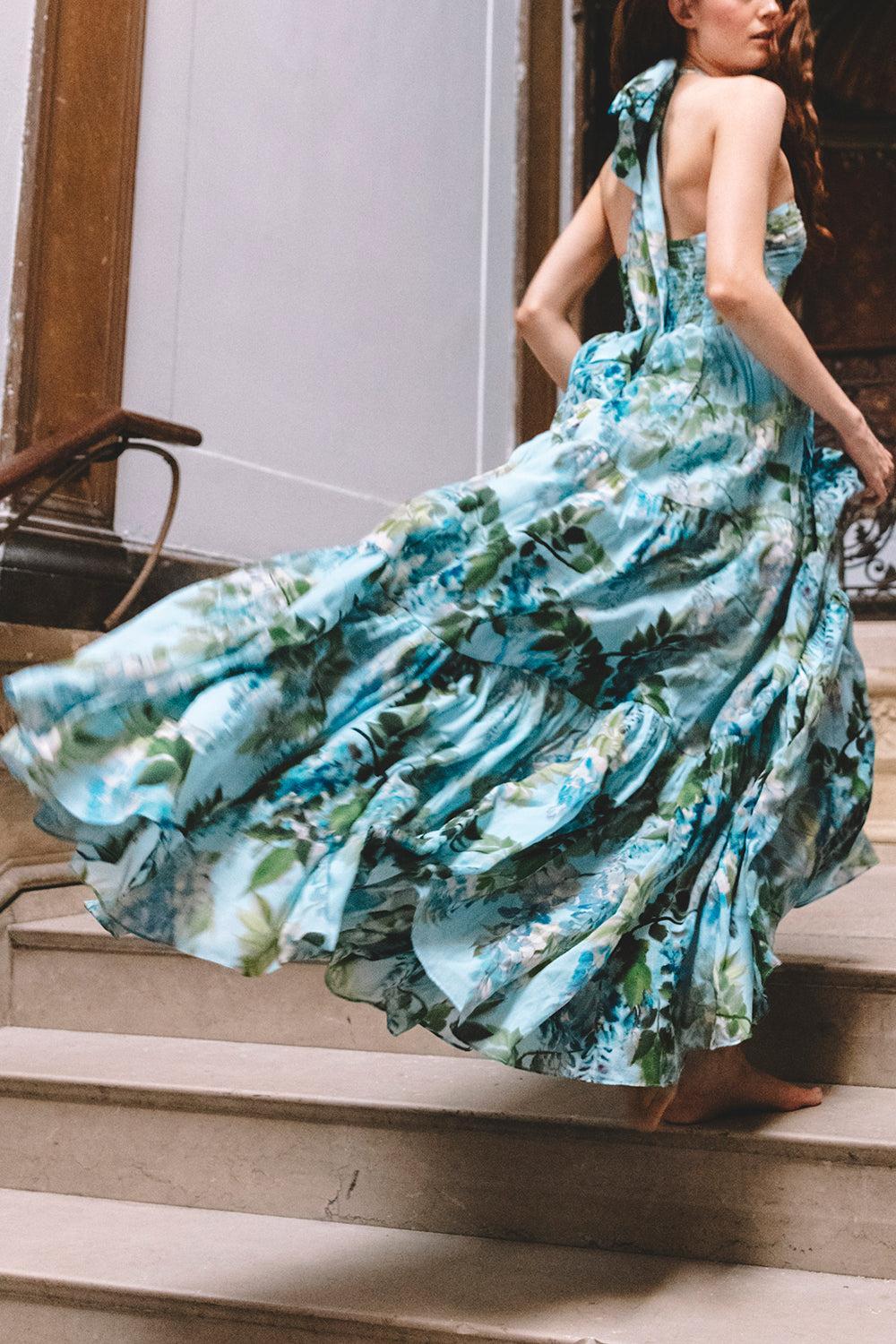 Piana Maxi Dress-WISTERIA LIGHT BLUE-2-CLOTHINGDRESSCASUAL-CARA CARA