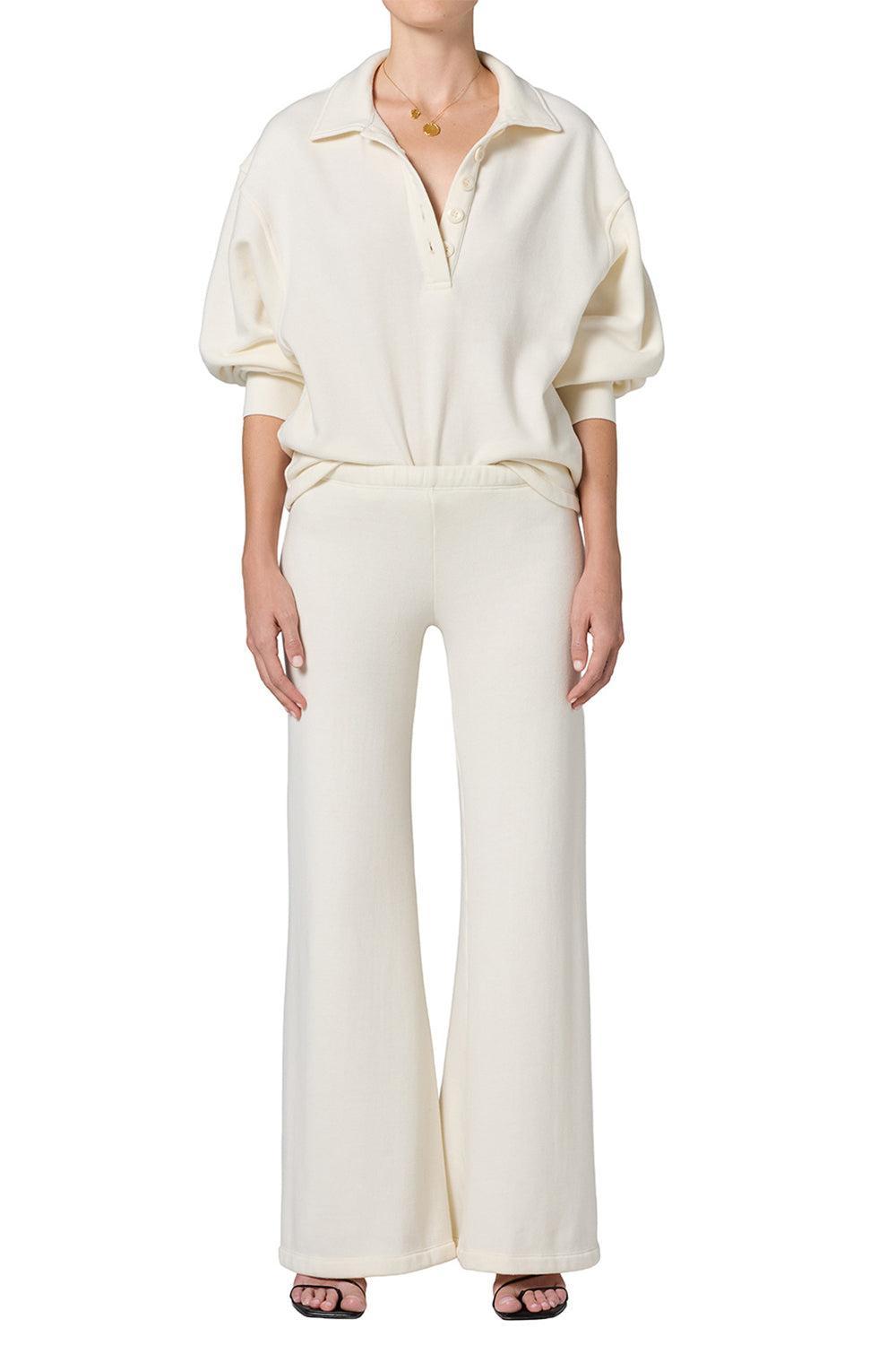 Nora Pull On Pant-CREAM-XS-CLOTHINGPANTWIDE LEG-CITIZENS of HUMANITY