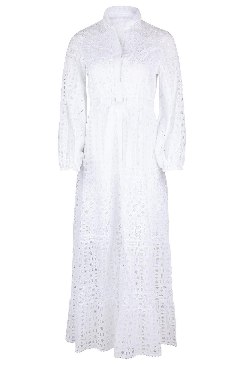 Nilos Dress-WHITE-XS-CLOTHINGDRESSCASUAL-TEMPTATION POSITANO