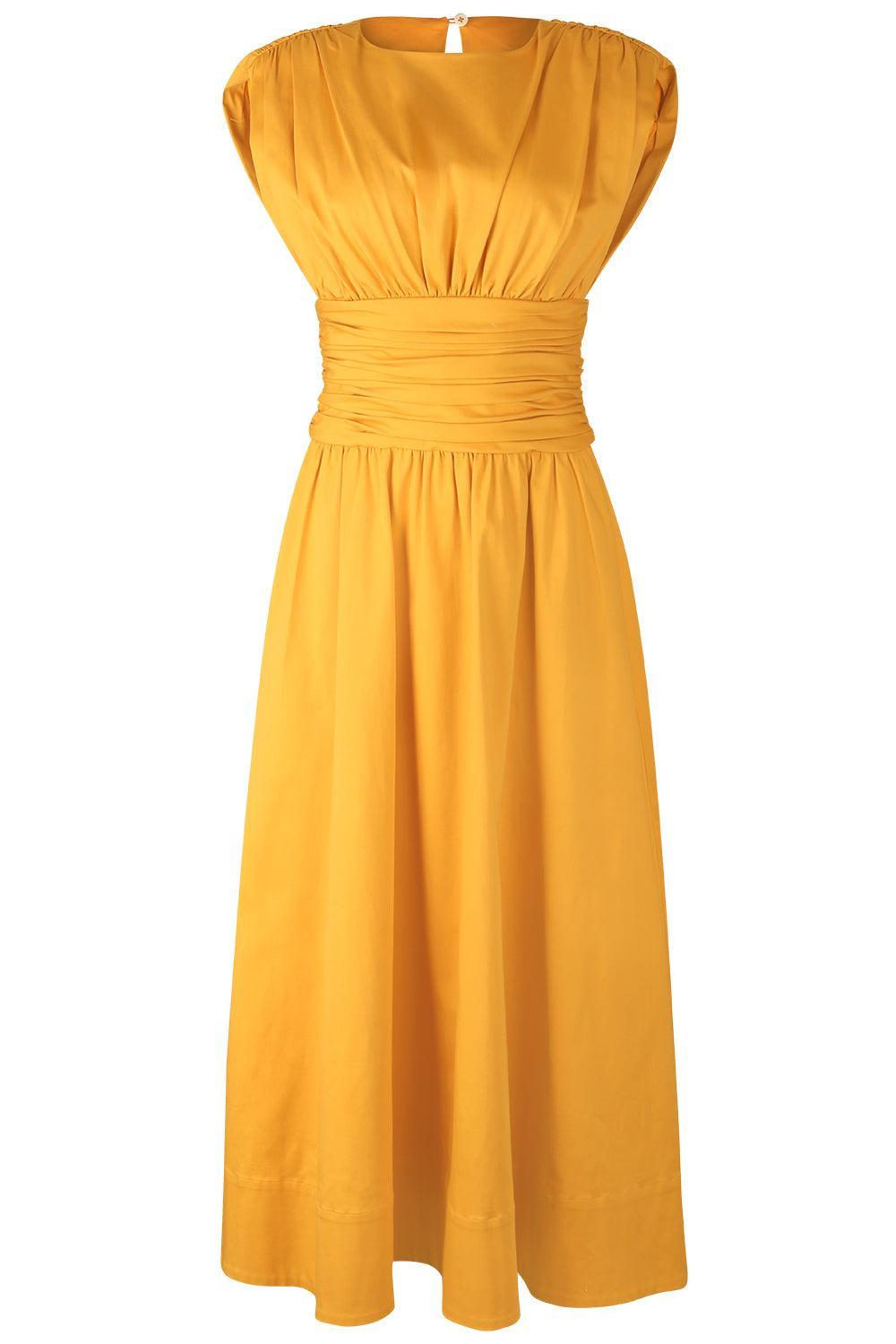 Evangeline Midi Dress-GOLD-4-CLOTHINGDRESSCASUAL-TOCCIN