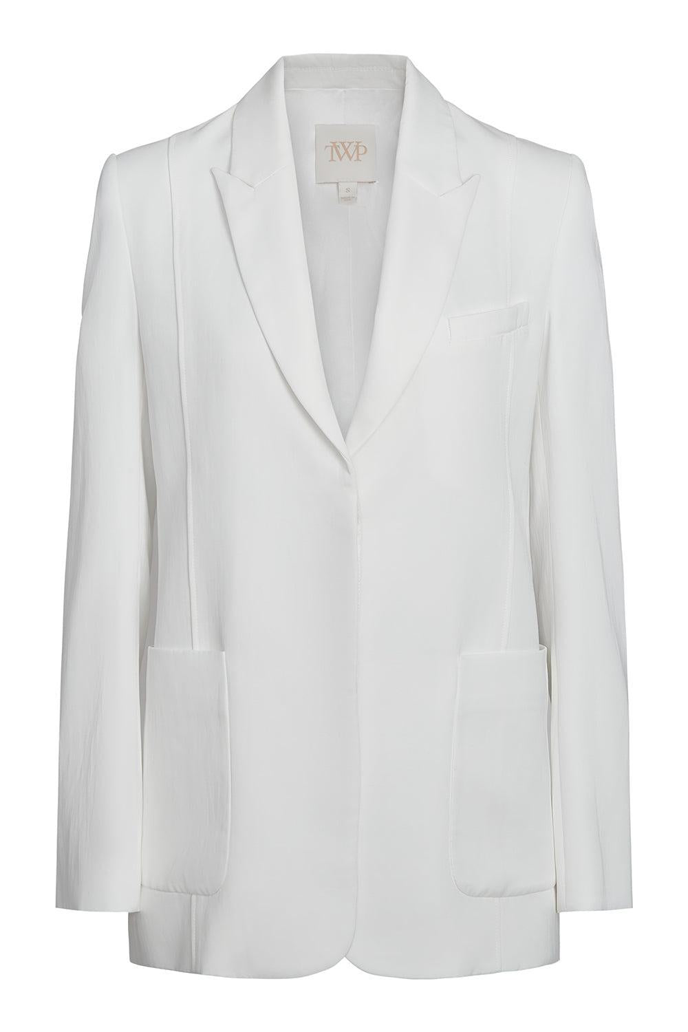 Morgan's Blazer-WHITE-XS-CLOTHINGJACKETBLAZERS-TWP