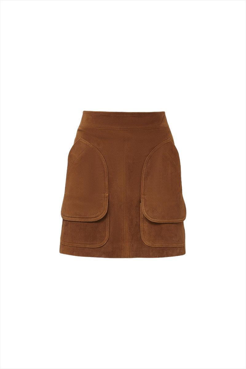 Norwood Skirt-WHISKY-2-CLOTHINGSKIRTMINI-VERONICA BEARD