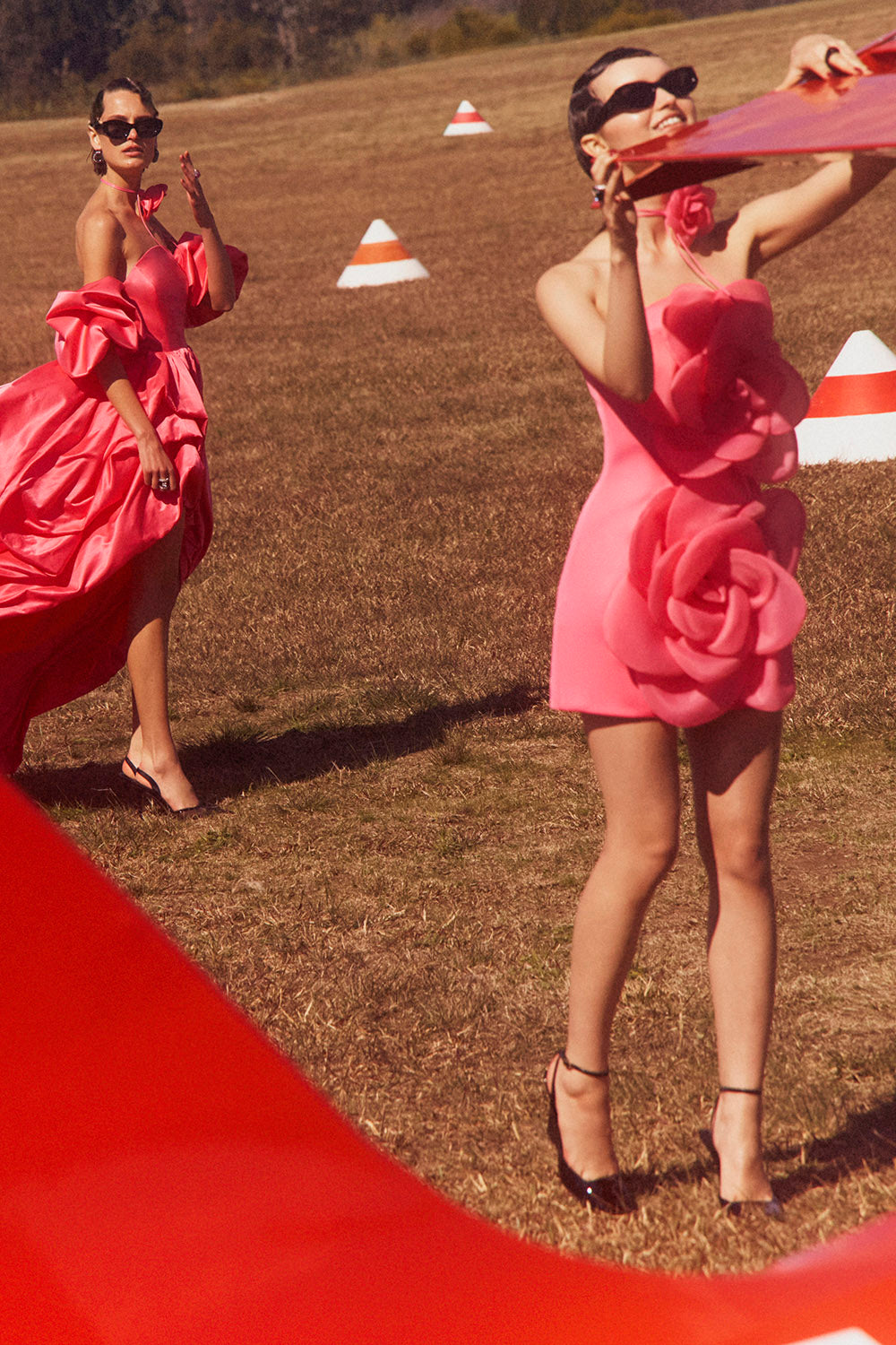  Floret Dress-PINK-2-CLOTHINGDRESSCASUAL-LEO LIN 