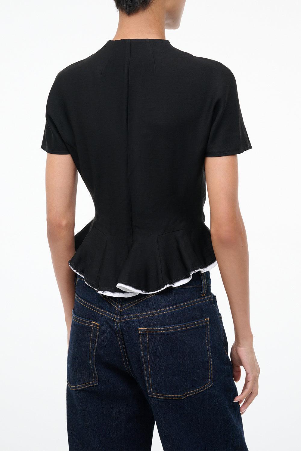 Maelle Top-BLACK-2-CLOTHINGTOPKNITS-STAUD