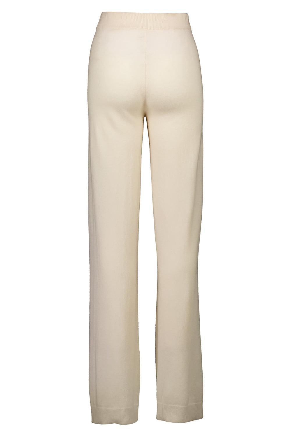 PULL ON STRAIGHT TROUSERS-MACADMIA-XS-CLOTHINGPANTCASUAL-ALLUDE