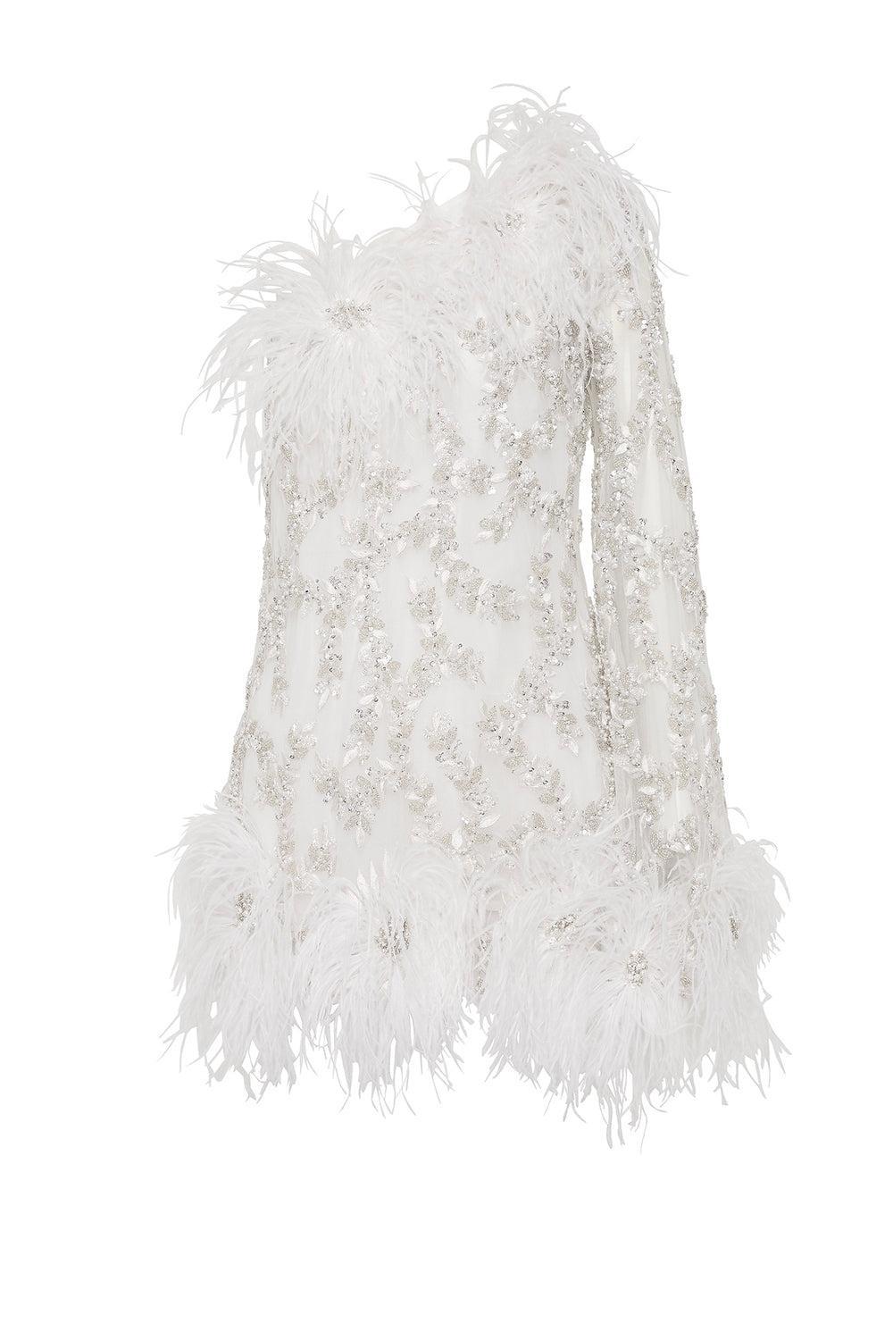 Alby Mini Dress-IVORY-2-CLOTHINGDRESSCOCKTAIL-RACHEL GILBERT