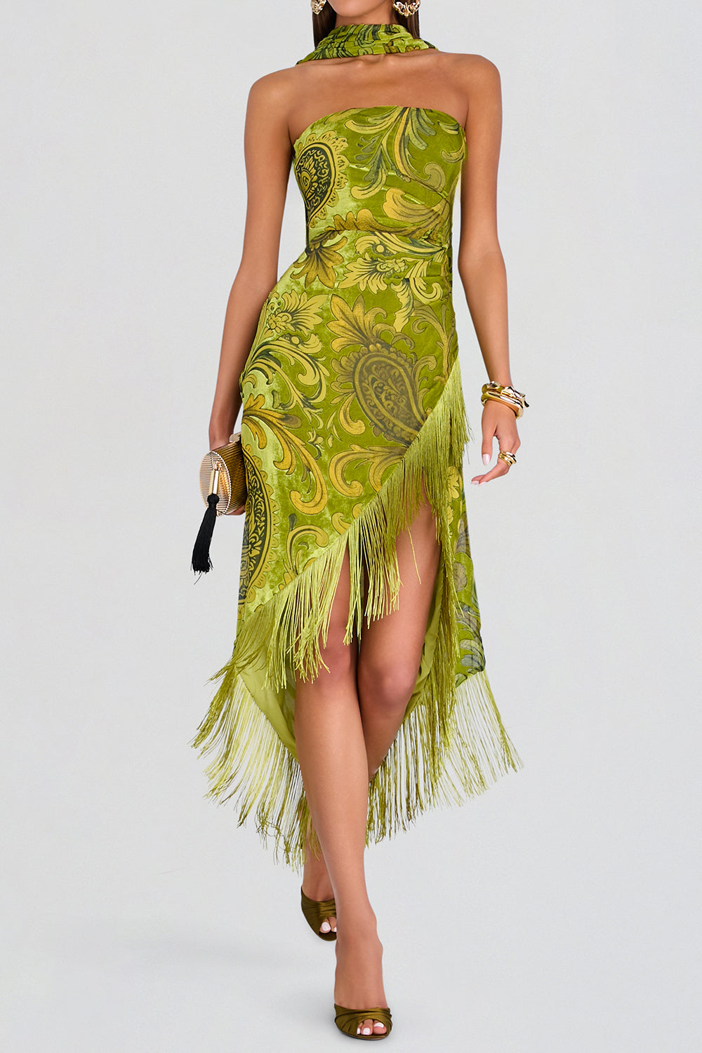 Statice Velvet Dress
