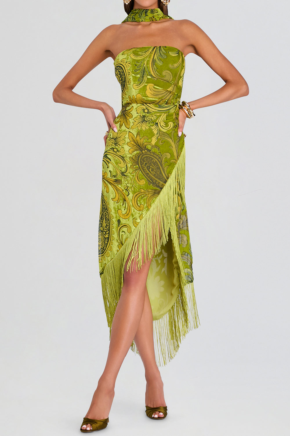 Statice Velvet Dress