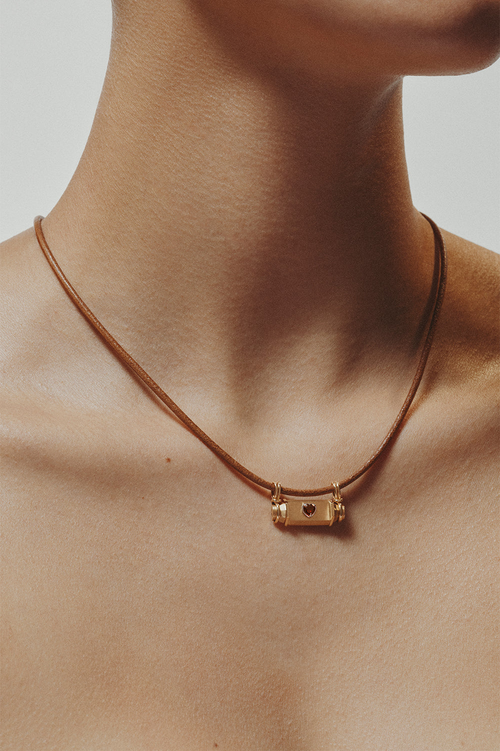 Ruby Heart Smash Locket