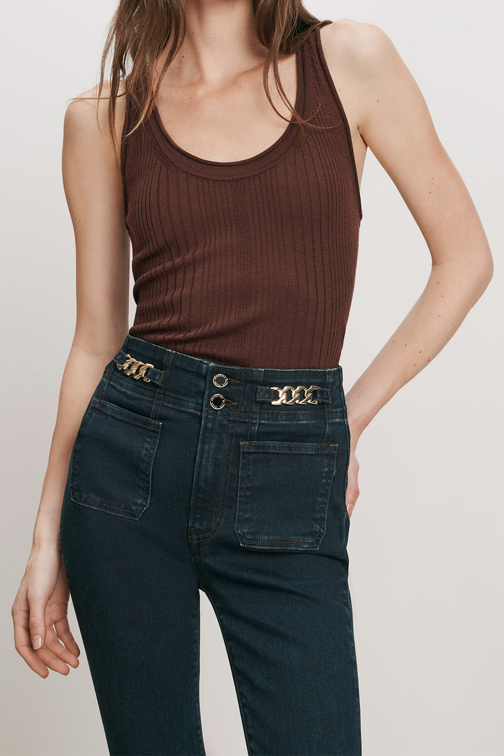 Birke Tank  - Burgundy