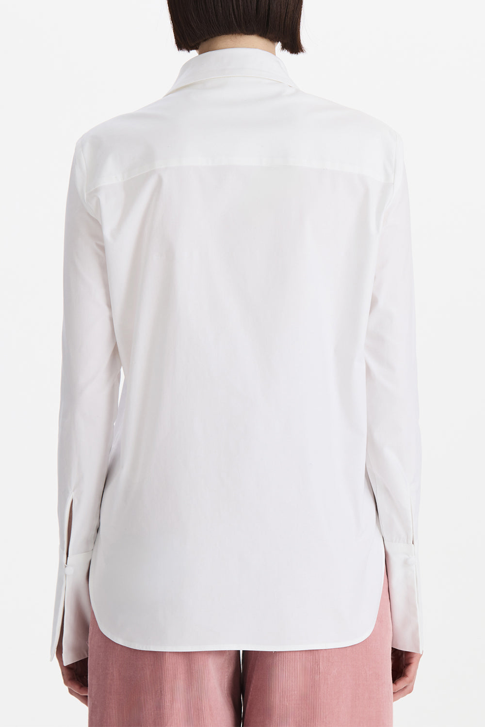 Embroiderd Botanical Long Sleeve Blouse-WHITE-4-CLOTHINGTOPBLOUSE-OSCAR DE LA RENTA