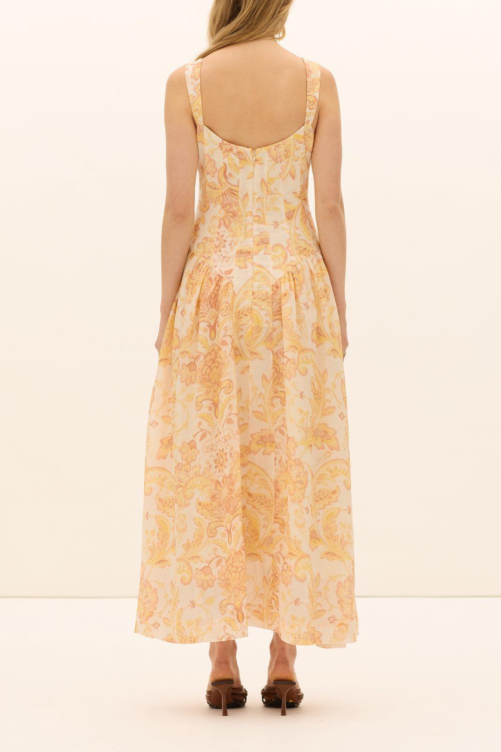 Peonia Bodige Gown-MULTI-0-CLOTHINGDRESSCASUAL-KATE FORD