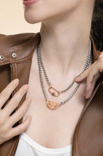 Ruby Baguette Solo Babylock-YELLOW GOLD-JEWELRYFINE JEWELPENDANT-MARLA AARON
