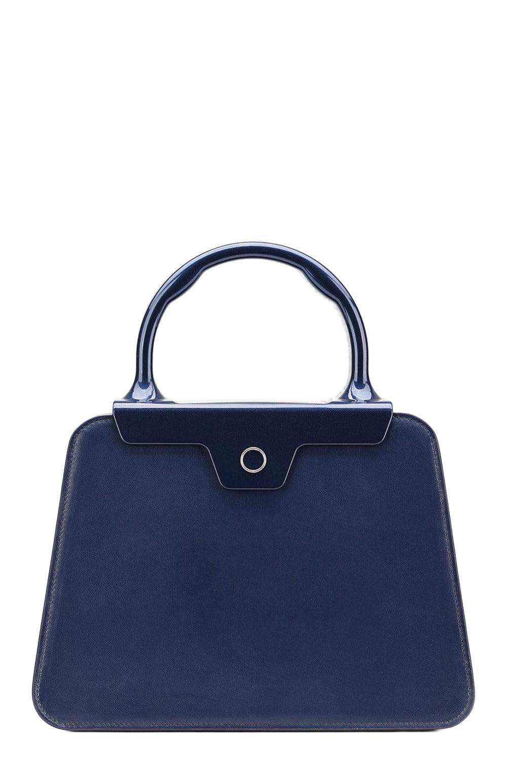 Andie Top Handle - Navy-TRNGNVY-HANDBAGTOP HANDLE-JEFFREY LEVINSON