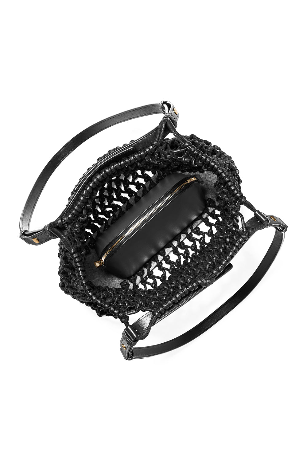 Loli Macrame Bag-BROWN-HANDBAGTOTES-MICHAEL KORS COLLECTION