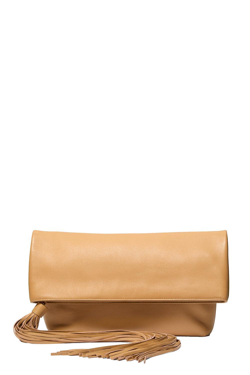 Thalitha Clutch-BROWN-HANDBAGCLUTCHES-MICHAEL KORS COLLECTION