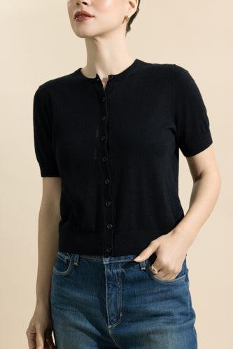 Alex Cardigan-BLACK-XS-CLOTHINGTOPCARDIGAN-LA LIGNE